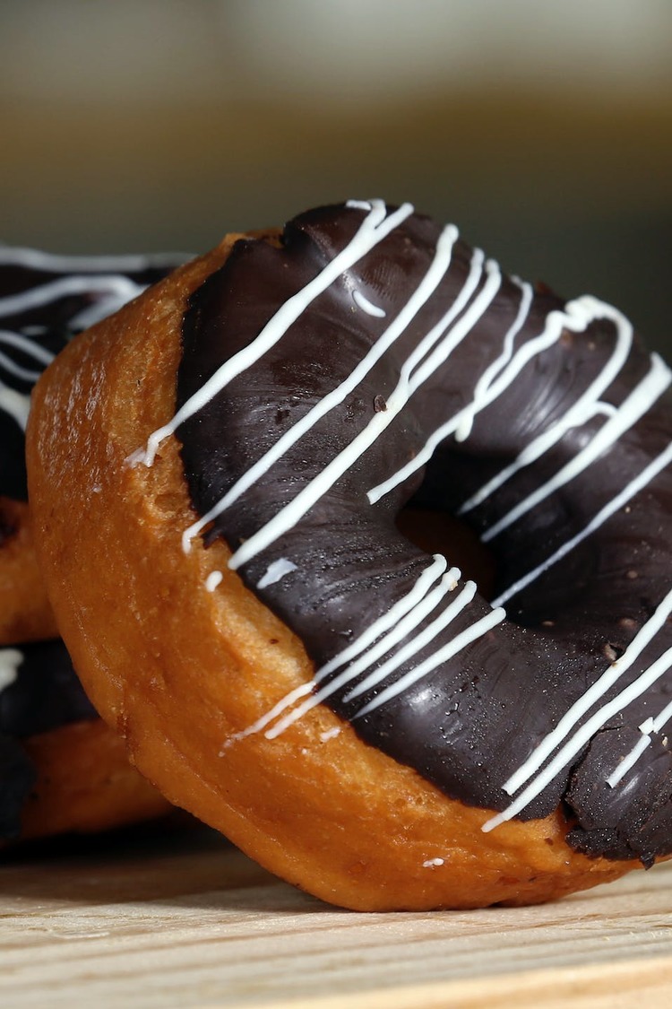 Donuts Recipe - Sweet Chocolate Glazed Donuts