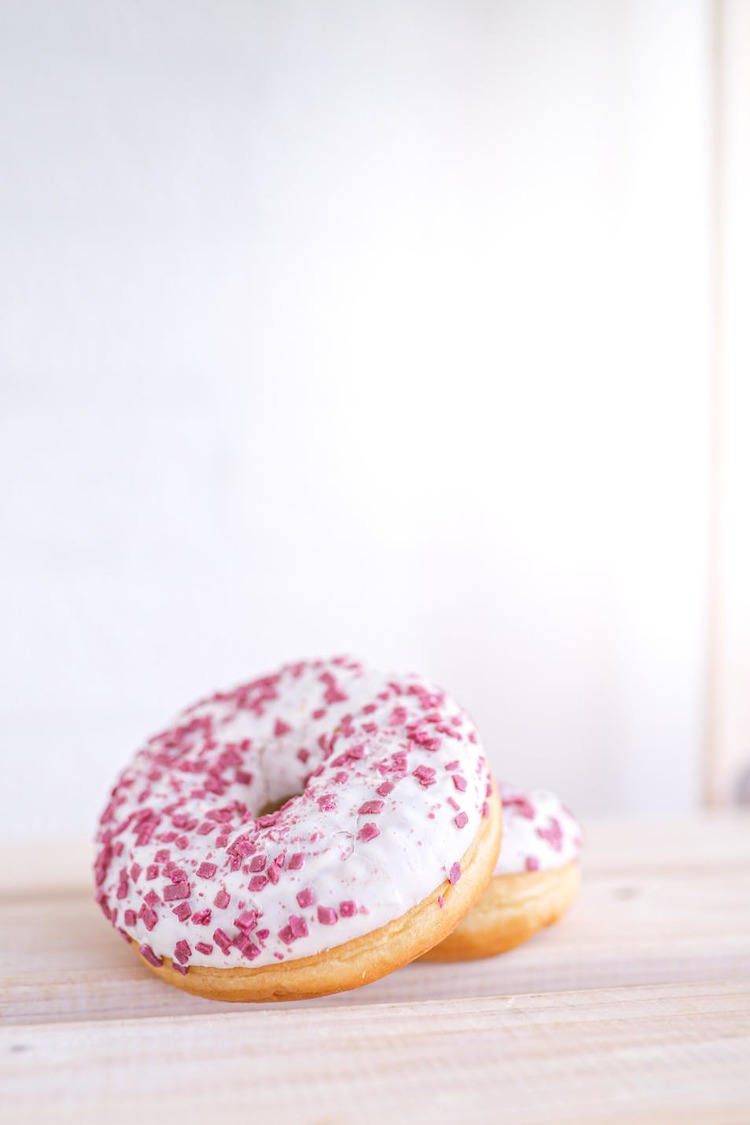 Vanilla Icing Doughnuts with Sprinkles Recipe