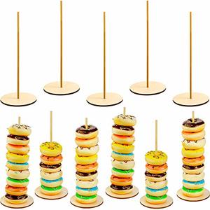 Boao 5 Piece Wood Donut Stand