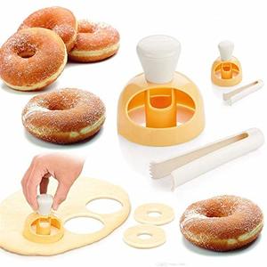Stainless Steel Donut Cutters, Perfect for Making Both Small and Large Sized Donuts