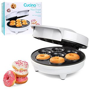 Cucinapro Mini Electric Non-Stick Donut Maker